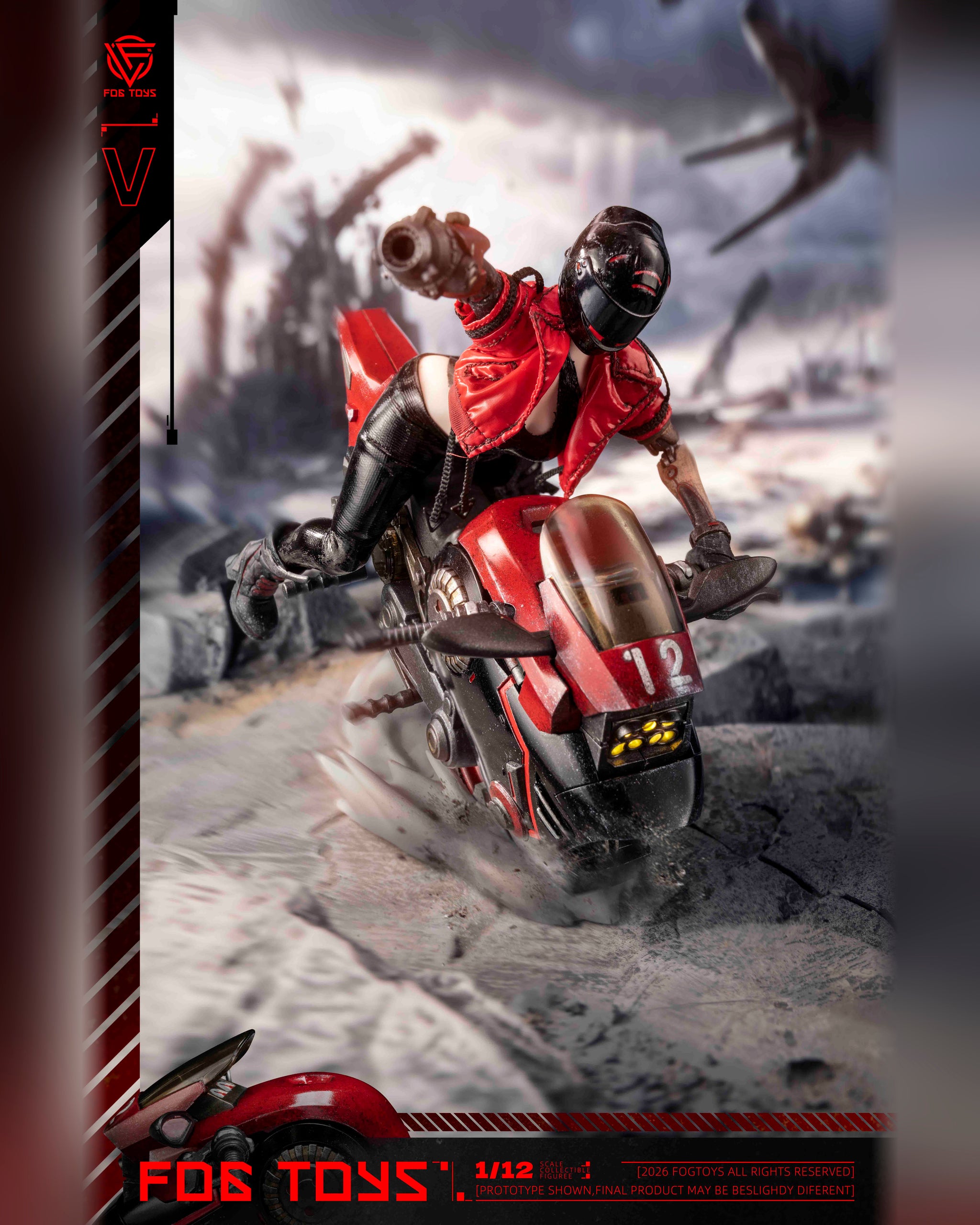 Preorder) Fogtoys 1/12 Fantasy Alphabet Series EA-03 “V” figure