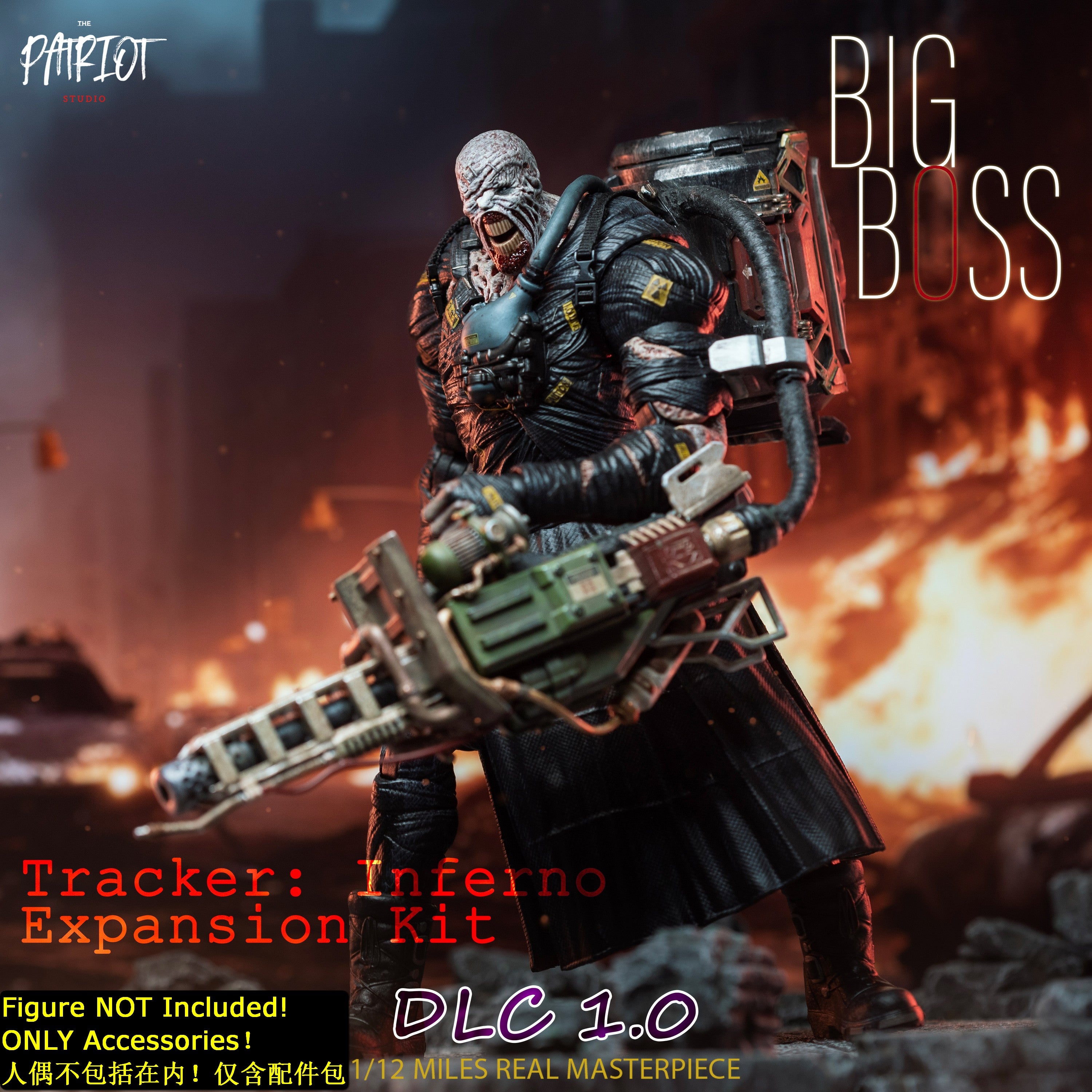 Preorder) Patriot Studio 1/12 Big Boss DLC1.0 Flamethrower with