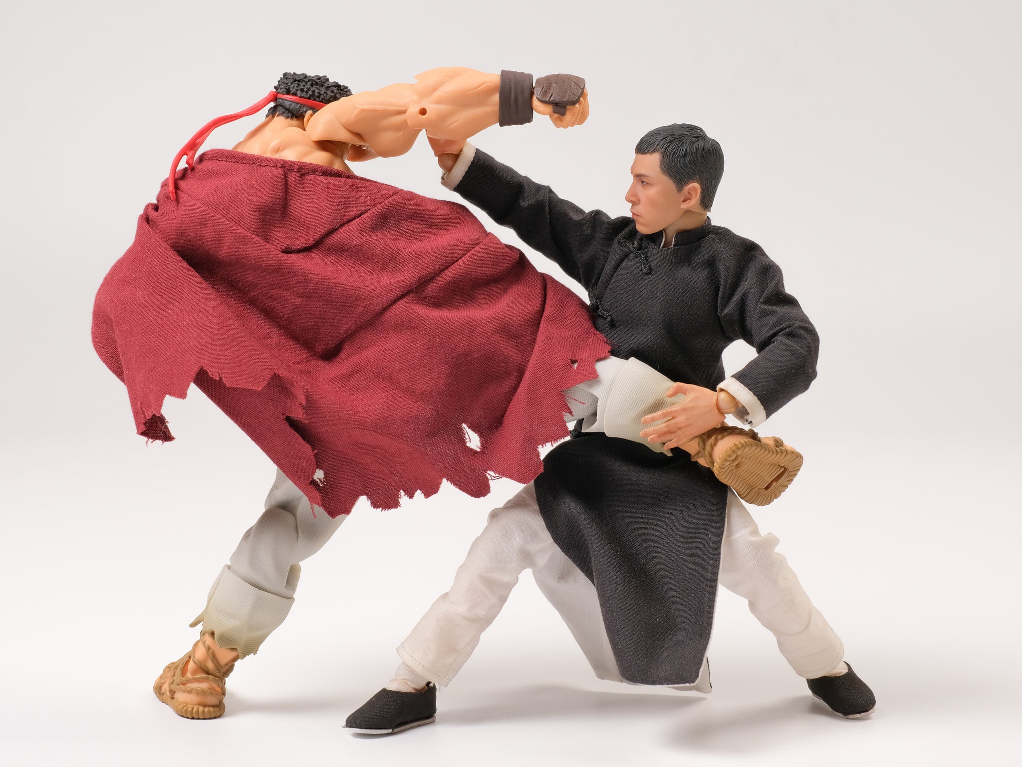 Preorder) River Toys 1/12 Kung Fu Master Yip man lp man Action