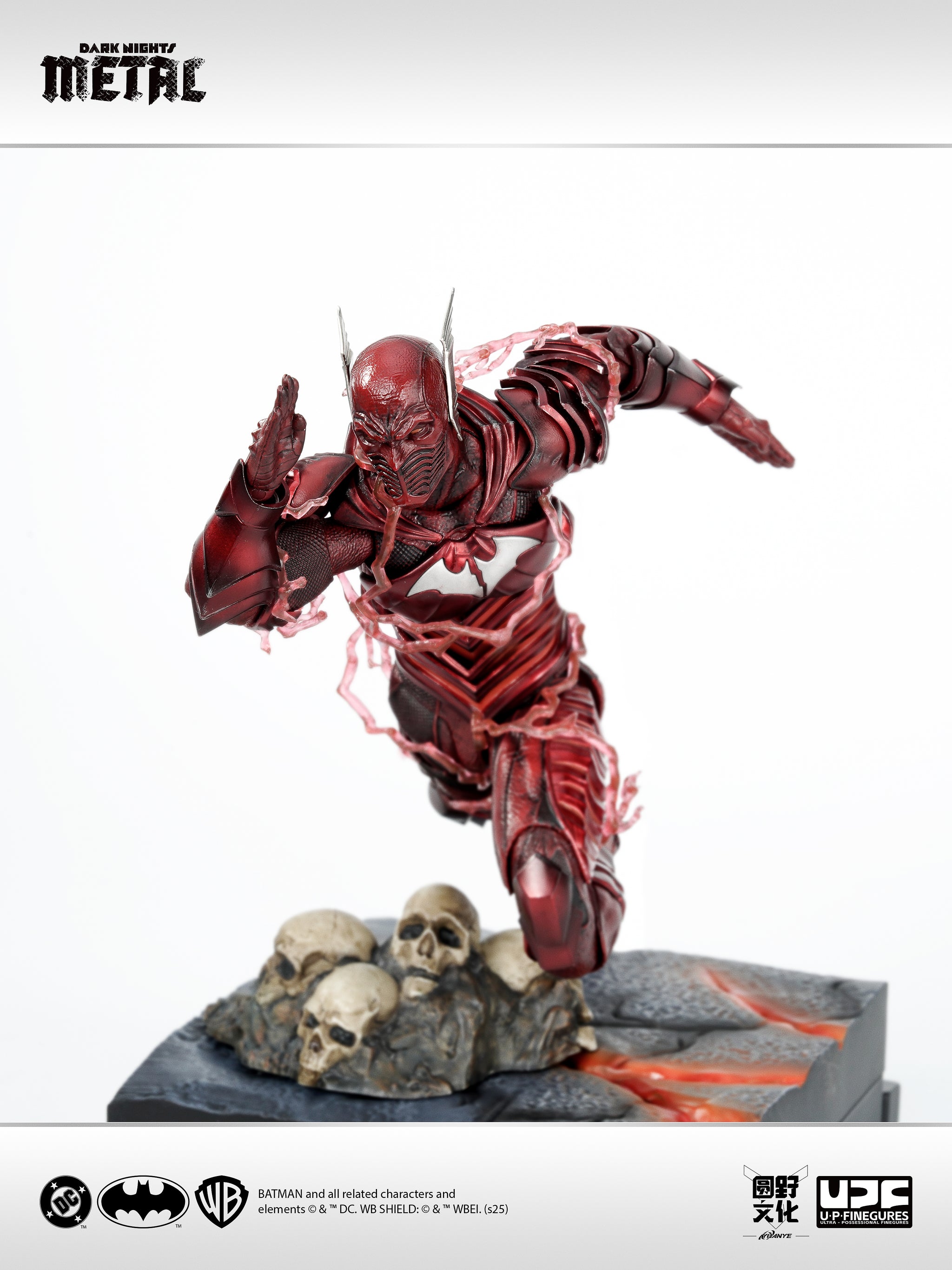 Preorder) LPZZ Offical Licensed 1/12 Red Death Dark Knights Metal