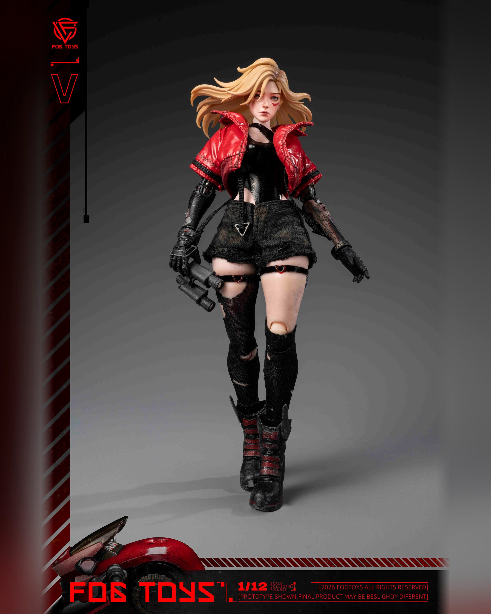 Preorder) Fogtoys 1/12 Fantasy Alphabet Series EA-03 “V” figure