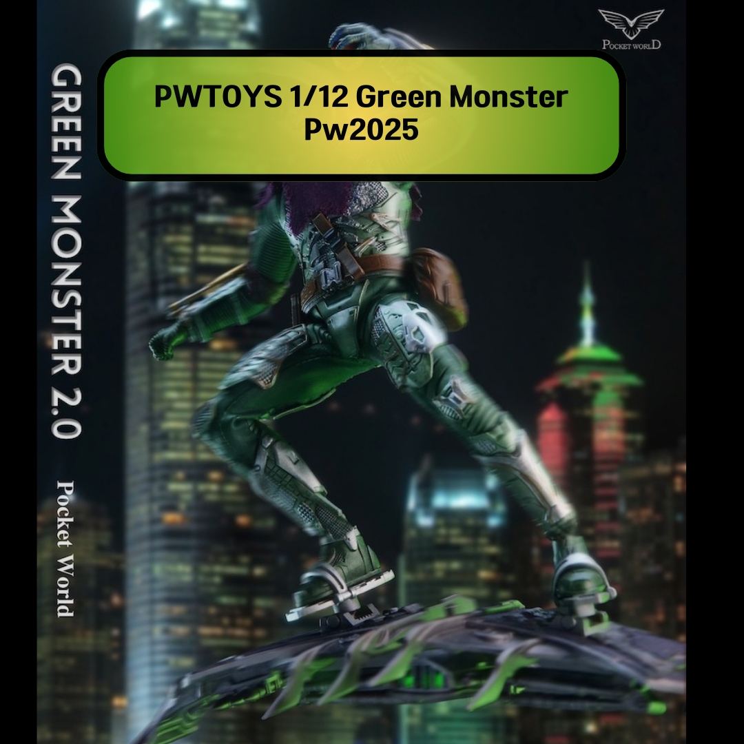 (USA Stock) Pwtoys 1/12 Green Monster 2.0 version - PW2025