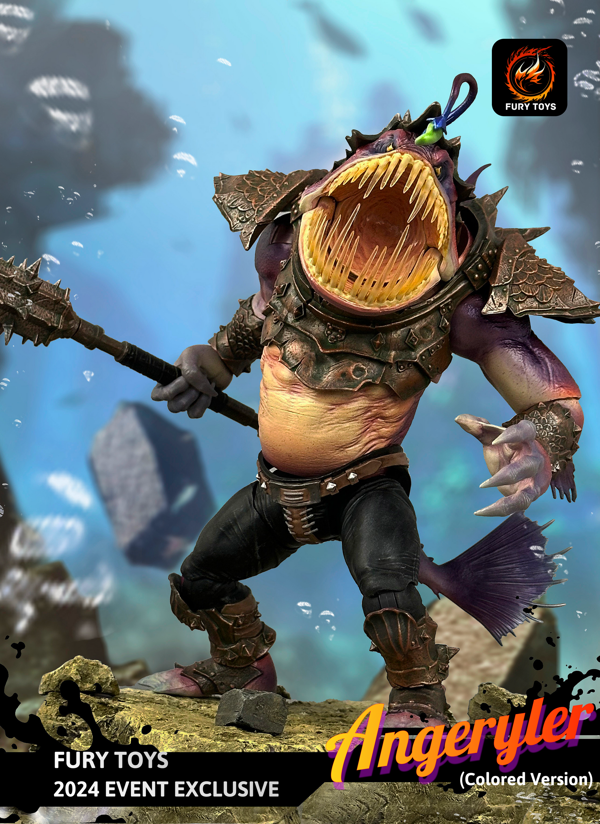 Fury Toys Angry Angler Angryler 未開封 USA Stock) Fury Toys Event Exclusive Angeryler 