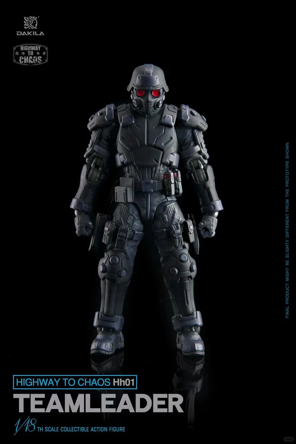 Preorder) DAKILA 1/18 scale Felhunter squad Team leader 4.2 inches