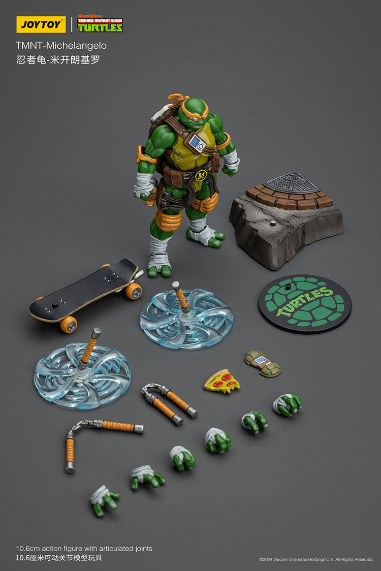USA Stock) JOYTOY 1/18 Scale TMNT action figure – 5ktoys USA Stock) JOYTOY 1/18 Scale TMNT action figure – 5ktoys