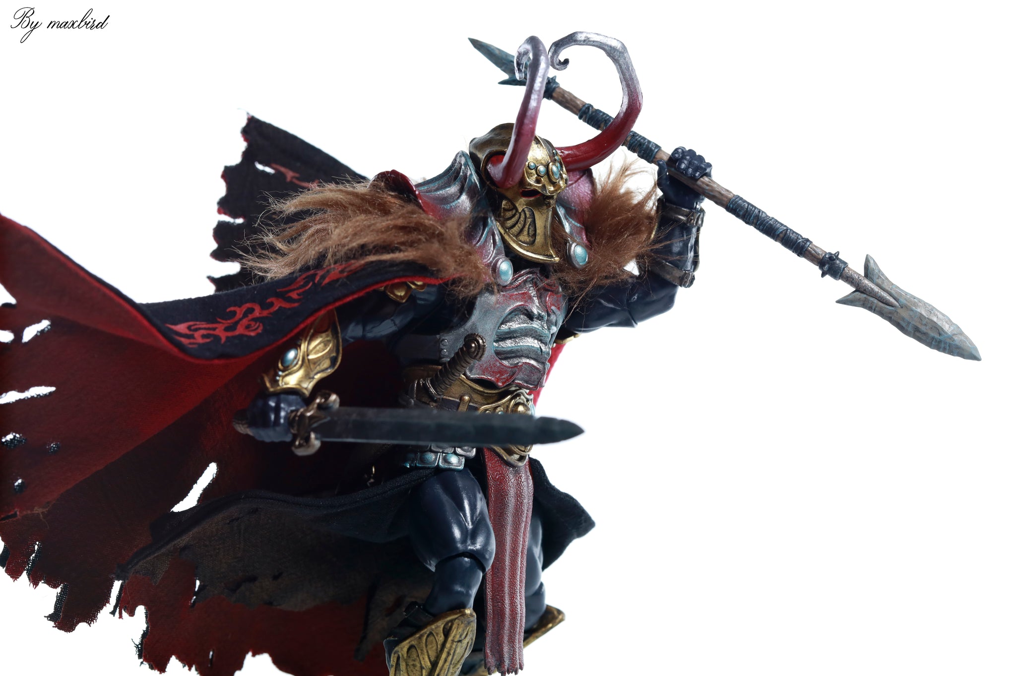 Preorder) Forge Knight Studio Fantasy cape for 1/12 figure savage