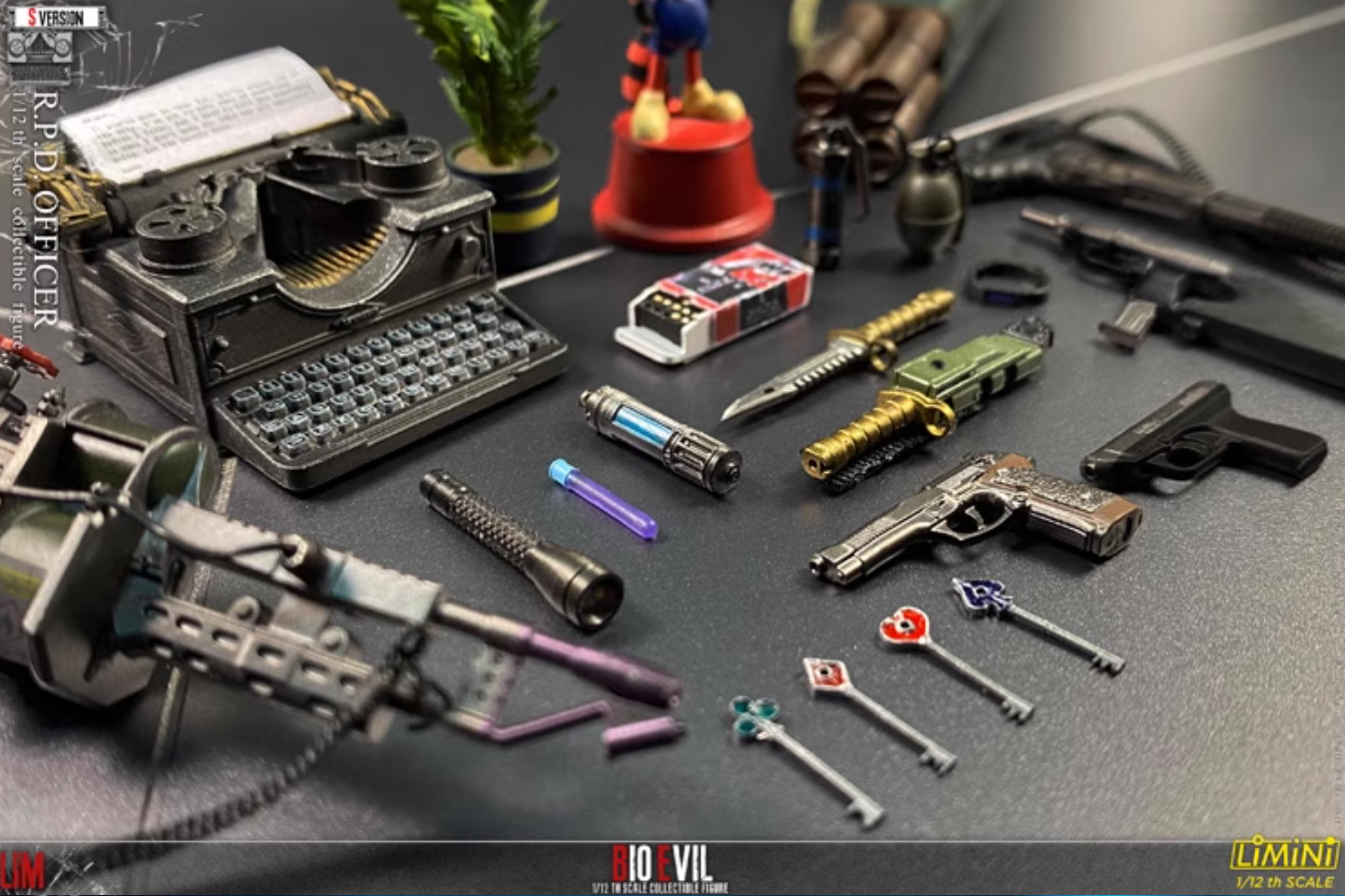 Preorder) LIM TOYS 1/12 RPD Officer S Version Deluxe action figure Preorder) LIM TOYS 1/12 RPD Officer S Version Deluxe action figure