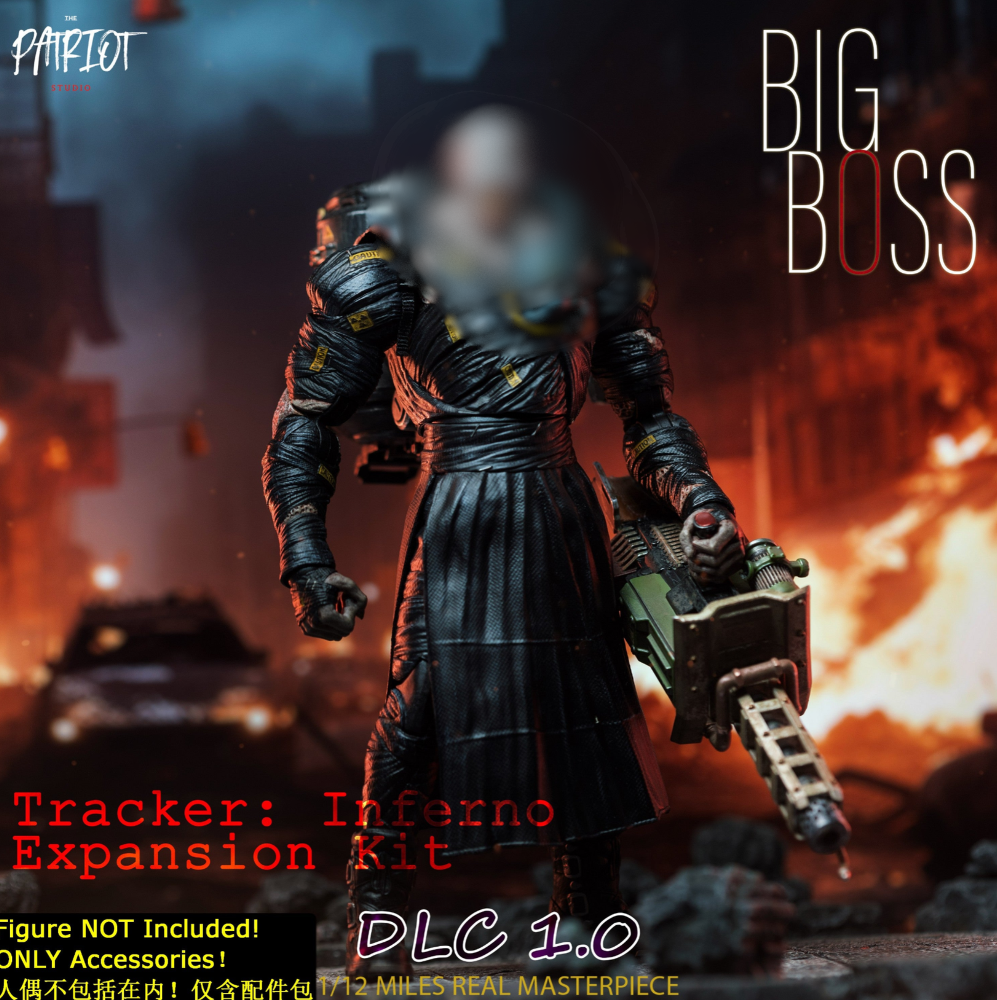 Preorder) Patriot Studio 1/12 Big Boss DLC1.0 Flamethrower with Preorder) Patriot Studio 1/12 Big Boss DLC1.0 Flamethrower with