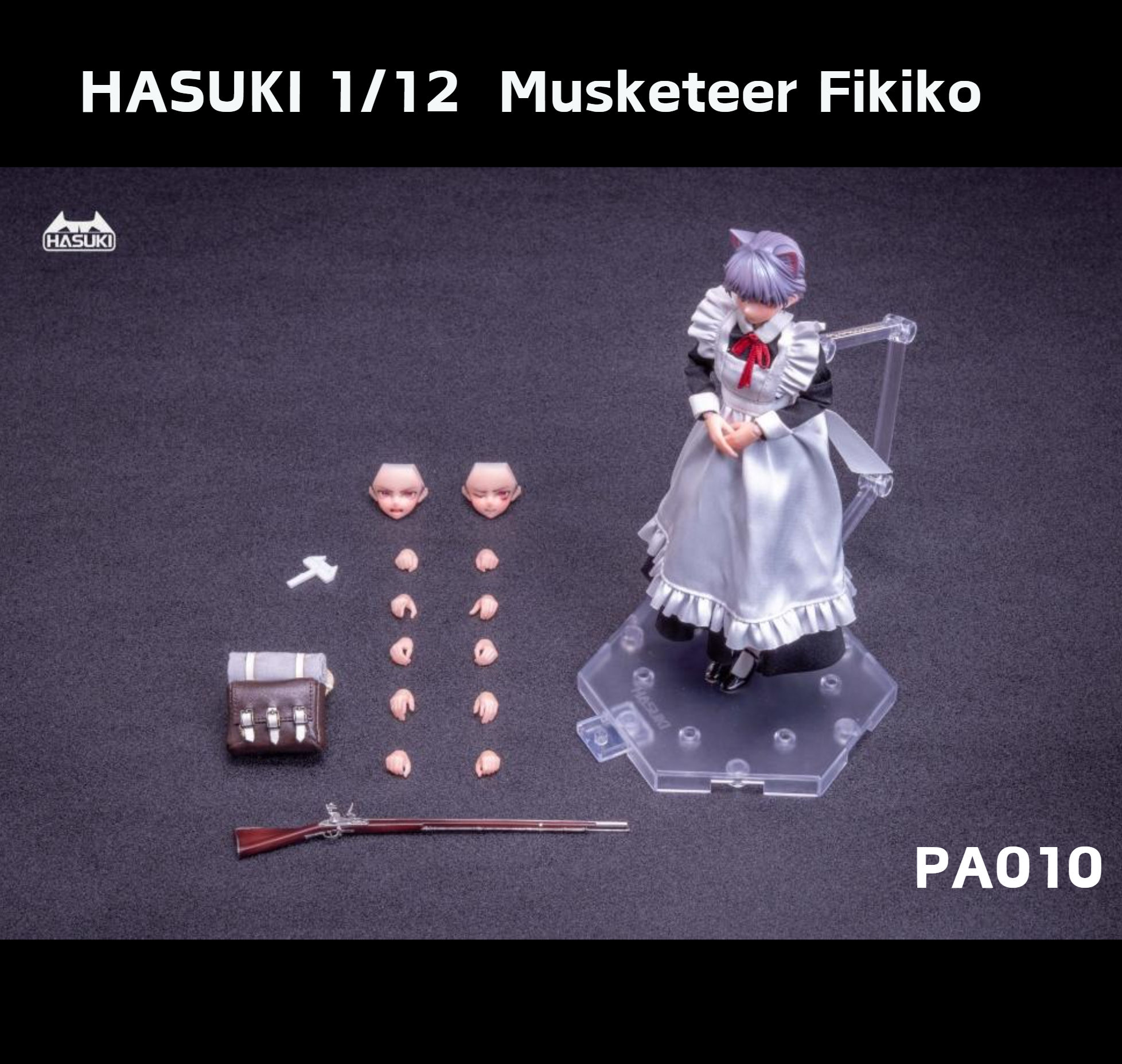 USA Stock) HASUKI 1/12 Musketeer Fikiko PA010 Action Figure – 5ktoys USA Stock) HASUKI 1/12 Musketeer Fikiko PA010 Action Figure – 5ktoys