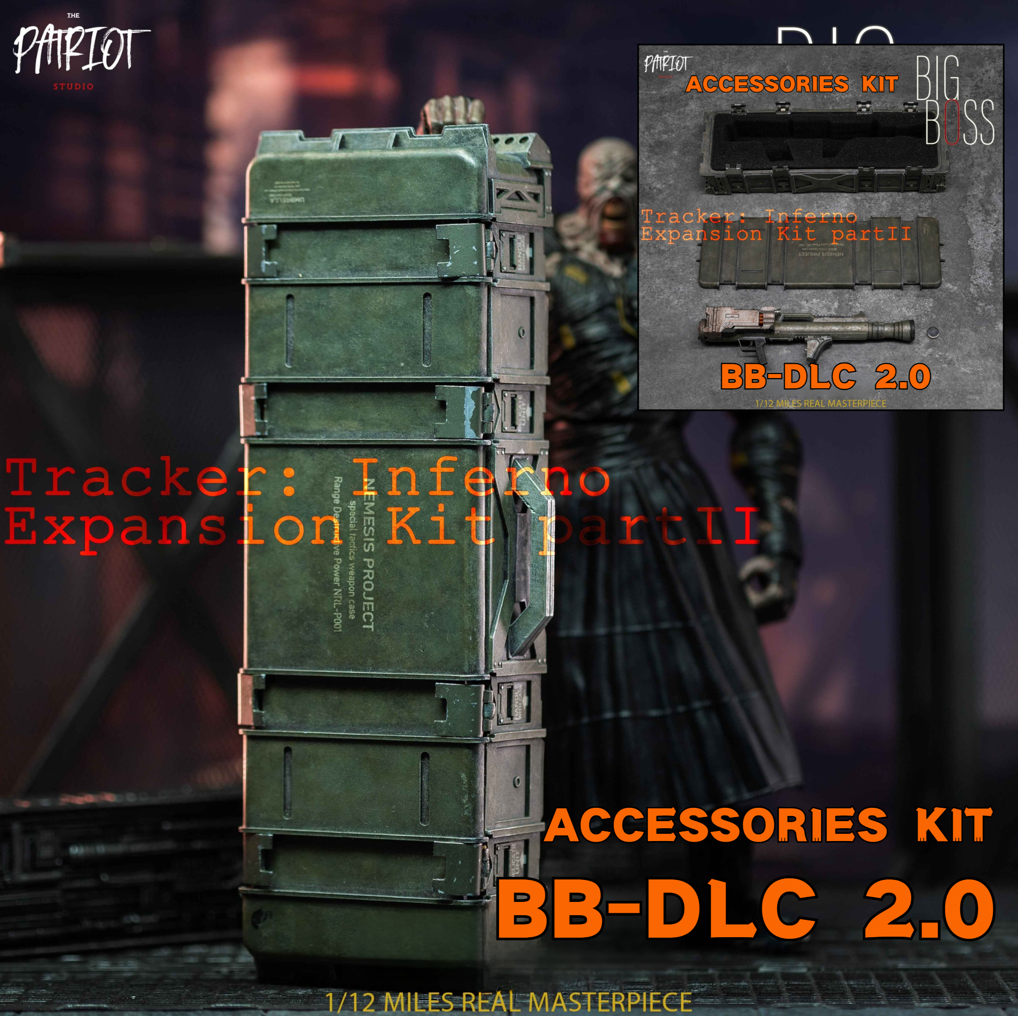 Preorder) Patriot Studio 1/12 Big Boss DLC 2.0 accessories Kit BB
