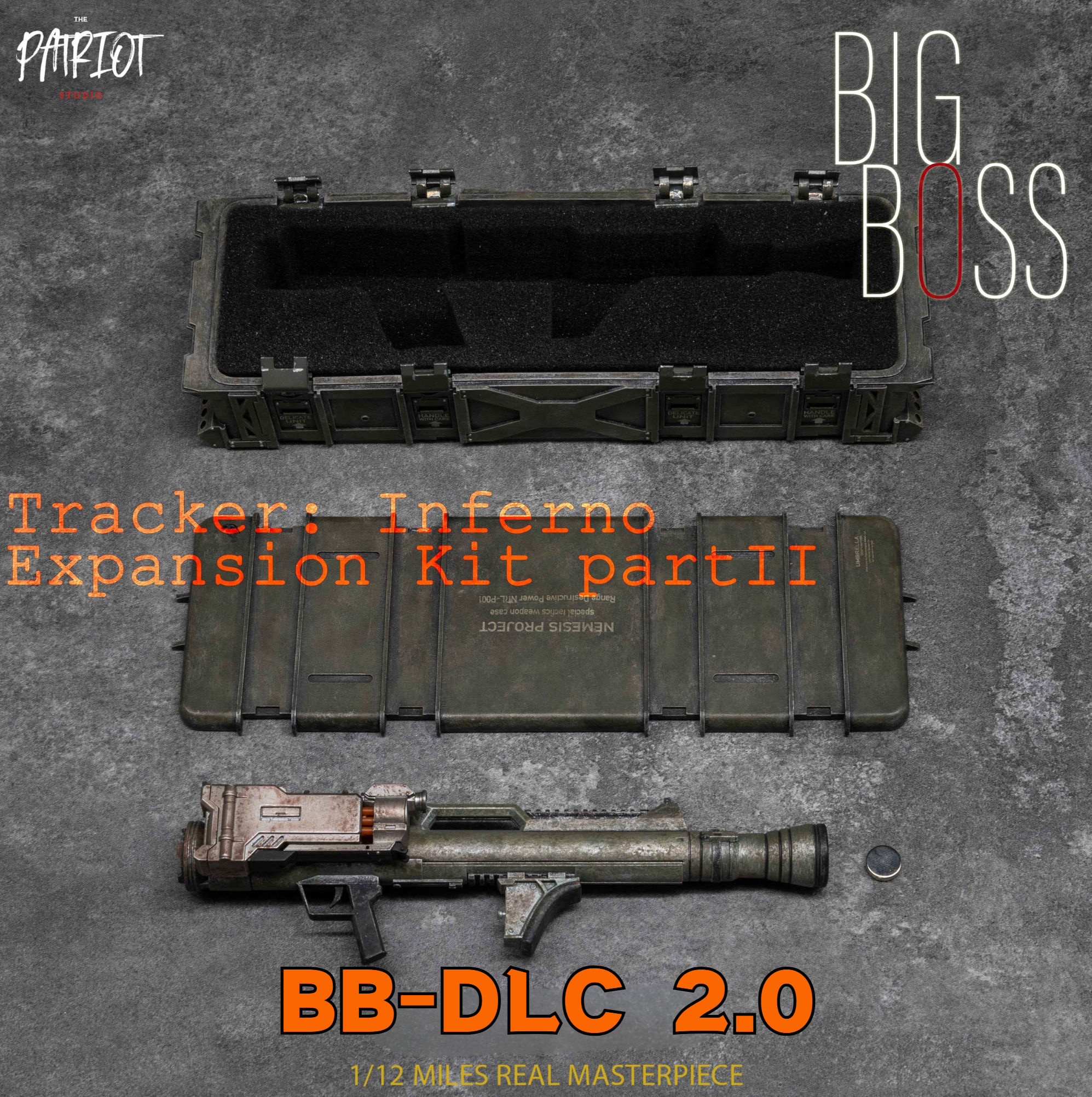 Preorder) Patriot Studio 1/12 Big Boss DLC 2.0 accessories Kit BB Preorder) Patriot Studio 1/12 Big Boss DLC 2.0 accessories Kit BB