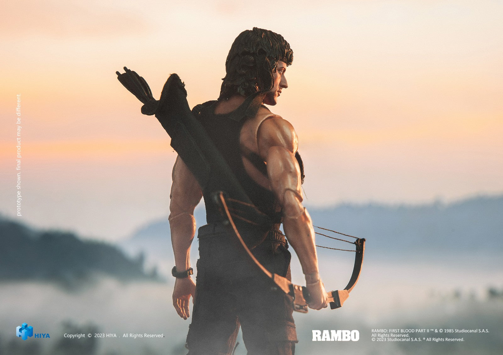 Rambo 2 Bow And Arrow Wallpaper