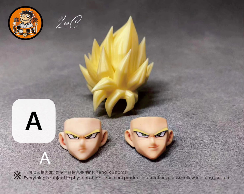Demoniacal Fit SSB Goku/Vegeta head/hair for SH Figuarts Review 